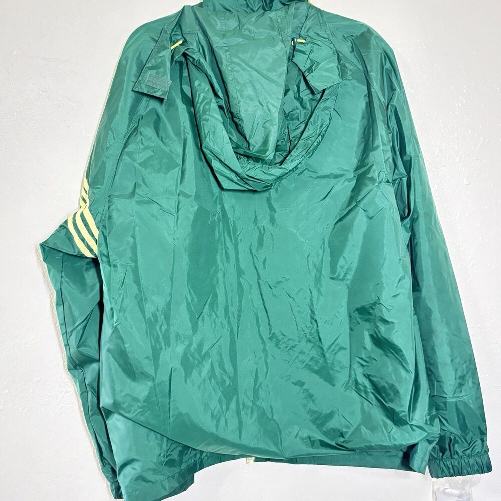 ADIDAS ORIGINALS ADS-200J MENS XL VINTAGE Y2K WINDBREAKER JACKET HOODED - Picture 4 of 13